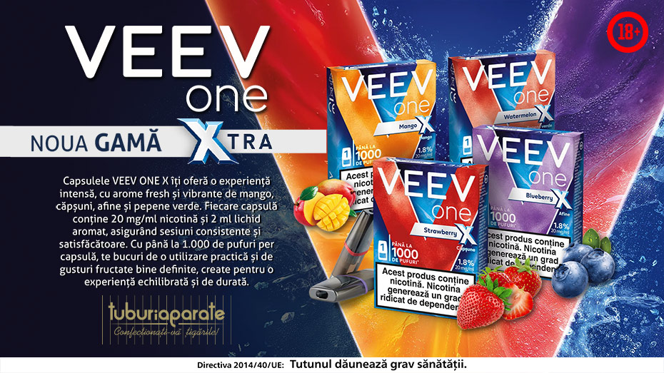Banner producator VEEV One X